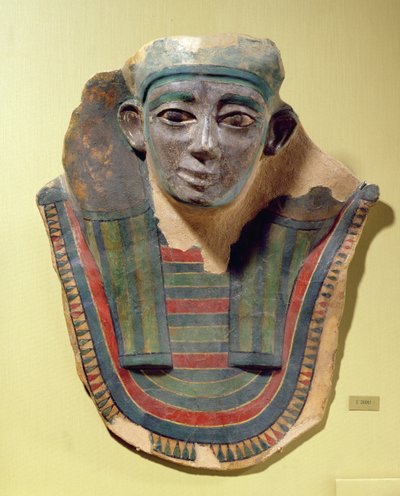 Maschera di mummia, da Mirgissa da Second Intermediate Period Egyptian